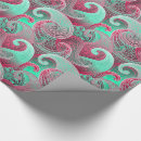 Search for pink paisley wrapping paper Boho