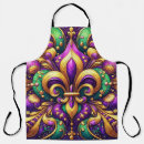 Search for fleur de lis aprons Vintage