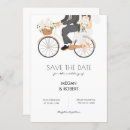 Search for bicycle save the dates Bride