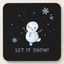 Search for snowman coasters Cold