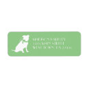 Search for bull terrier dog return address labels Pet