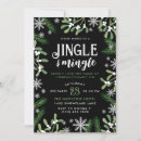 Search for jingle and mingle christmas invitations Greenery