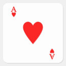 Search for ace of hearts stickers Poker