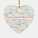 Search for around the world christmas tree decorations International