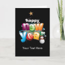 Search for text new years cards Happy