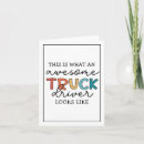 Search for truck driver cards Funny