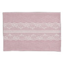 Search for white lace pillowcases Flower