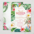 Search for flower trees invitations Tropical