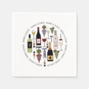Search for wine bottle napkins Party