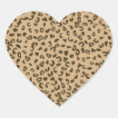 Search for leopard print design stickers Brown