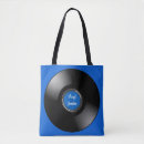 Search for vinyl record tote bags Vintage