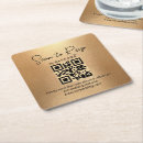 Search for qr code coasters Minimal