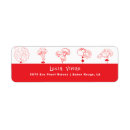 Search for pizza return address labels Slice slice baby