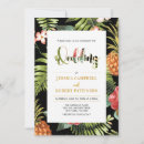 Search for summer botanical wedding invitations Tropical