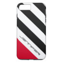 Search for black white red iphone cases Striped