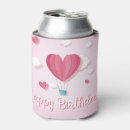 Search for happy birthday can coolers Pink