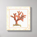 Search for shell canvas prints Coral