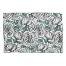 Search for white rose pillowcases Garden