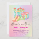 Search for jump party invitations Rainbow