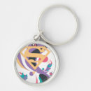 Search for colour splash key rings Supergirl