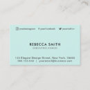 Search for boutique business cards Minimal