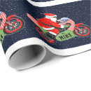 Search for motorcycle christmas wrapping paper Dirtbike