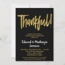 Search for black thanksgiving invitations Thankful