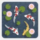 Search for koi fish pond stickers Japan