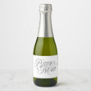 Search for mini wine bottles weddings Champagne