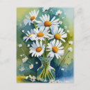 Search for watercolor daisies postcards Bouquet