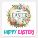 Search for vintage easter card stickers Bunny