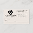 Search for pet grooming appointment cards Dog groomer