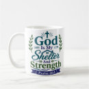 Search for god is my strength mugs Scripture