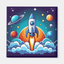 Search for rocket magnets Universe