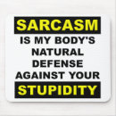 Search for sarcasm mousepads Funny