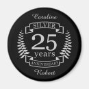 Search for 25th anniversary magnets Silver