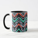 Search for coral and grey mugs Black