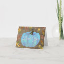 Search for blue pumpkin cards Autumn