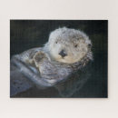 Search for otter puzzles Pacific ocean