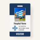 Search for visitor id badges Blue