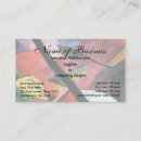 Search for creatures business cards Abstract