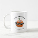 Search for pumpkin harvest mugs Thankful