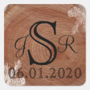 Search for vintage tree wedding stickers Country