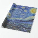 Search for fine art wrapping paper Van gogh