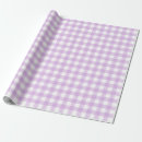 Search for pastel lilac wrapping paper Gingham