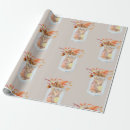 Search for mason jar wrapping paper Rustic