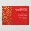 Search for red swirls invitations Floral