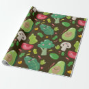 Search for cartoon characters wrapping paper Green