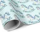 Search for rocking horse wrapping paper Cute