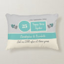 Search for 25th silver wedding anniversary cushions Couple